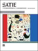 Gymnopedies and Gnossiennes piano sheet music cover